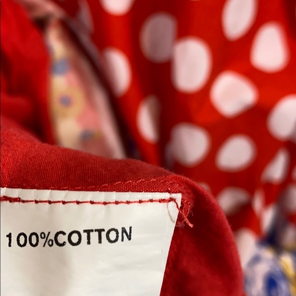 Eshakti polka dot floral print dress size - Picture 11 of 16